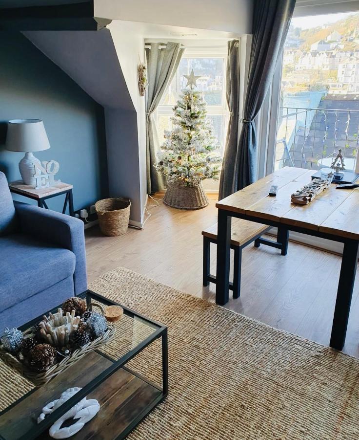 Looe With A View - Entire Apartment With Free Allocated Parking Exteriör bild